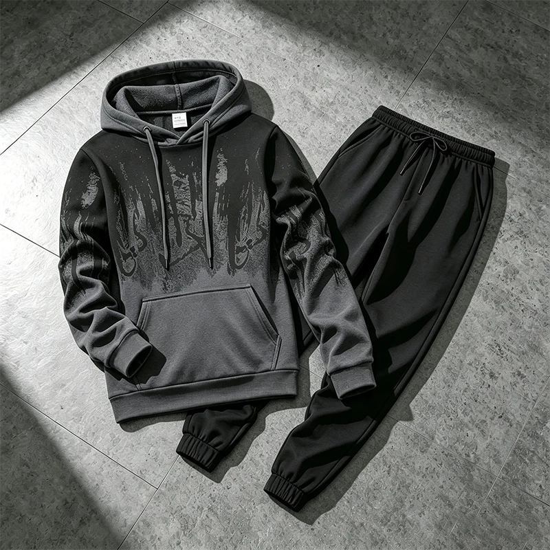 Winter Clothing Pants - Jesienno-zimowe męskie bluzy z kapturem, dresy,