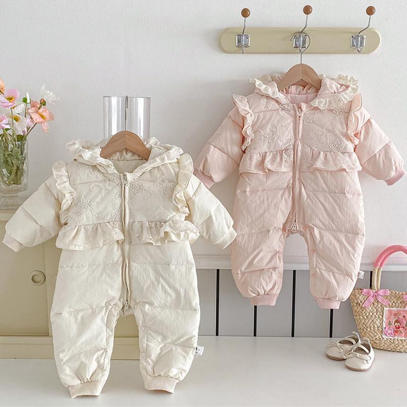 Winter Clothing Baby Girl - Ubranka dla bliźniaków Cekcya, zimowy kombinezon