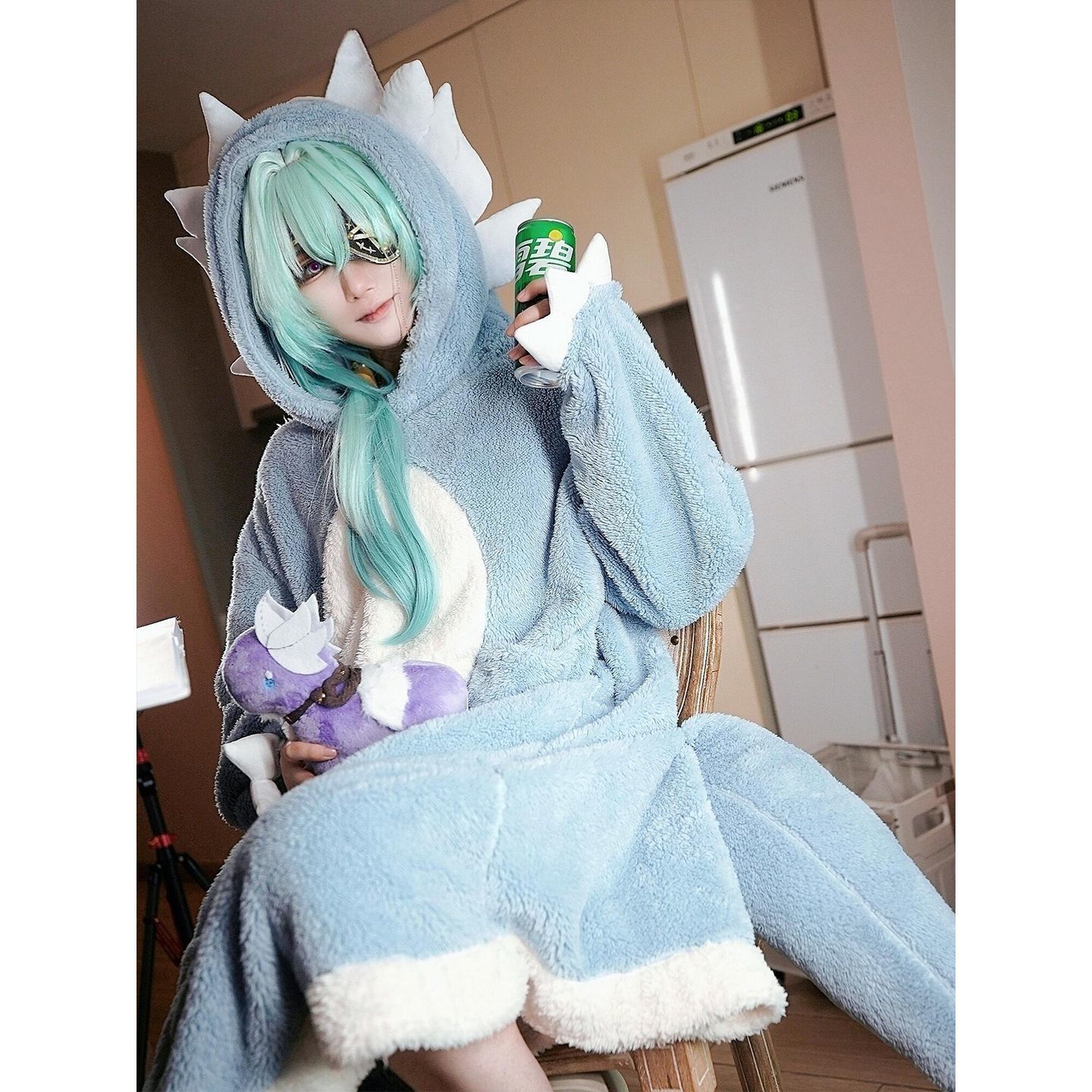 Winter Clothing Baby Girl - Urocza koszula nocna z motywem zwierzęcia