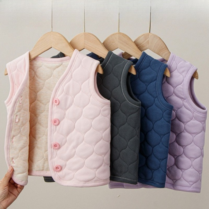 Winter Clothing Baby Girl - Dziecięca Kamizelka Jesień Zima Chłopcy Dziewczęta