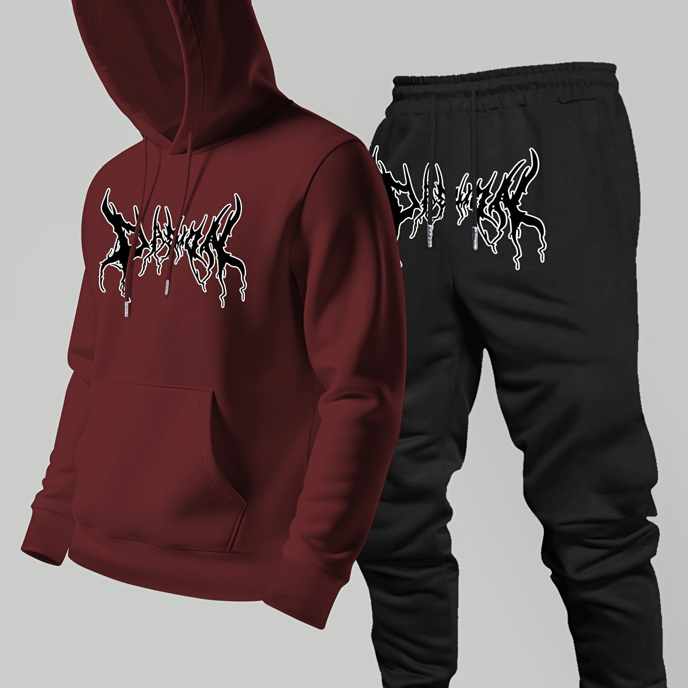 Winter Clothing Pants - Bluza z kapturem z nadrukiem marki