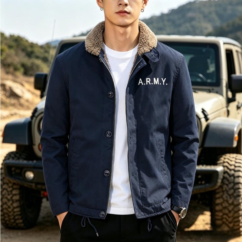 Quality Winter Clothing Bomber Jacket - Męskie ciepłe zimowe kurtki wojskowe z