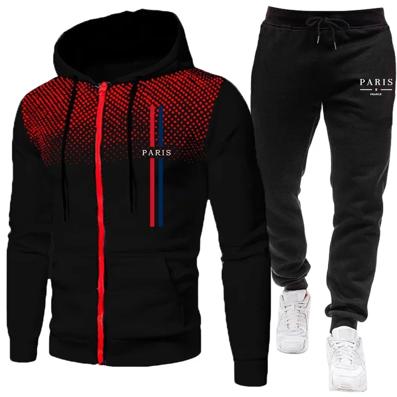 Męski dres sportowy z kurtką n – Winter Clothing Pants recenzja i cena