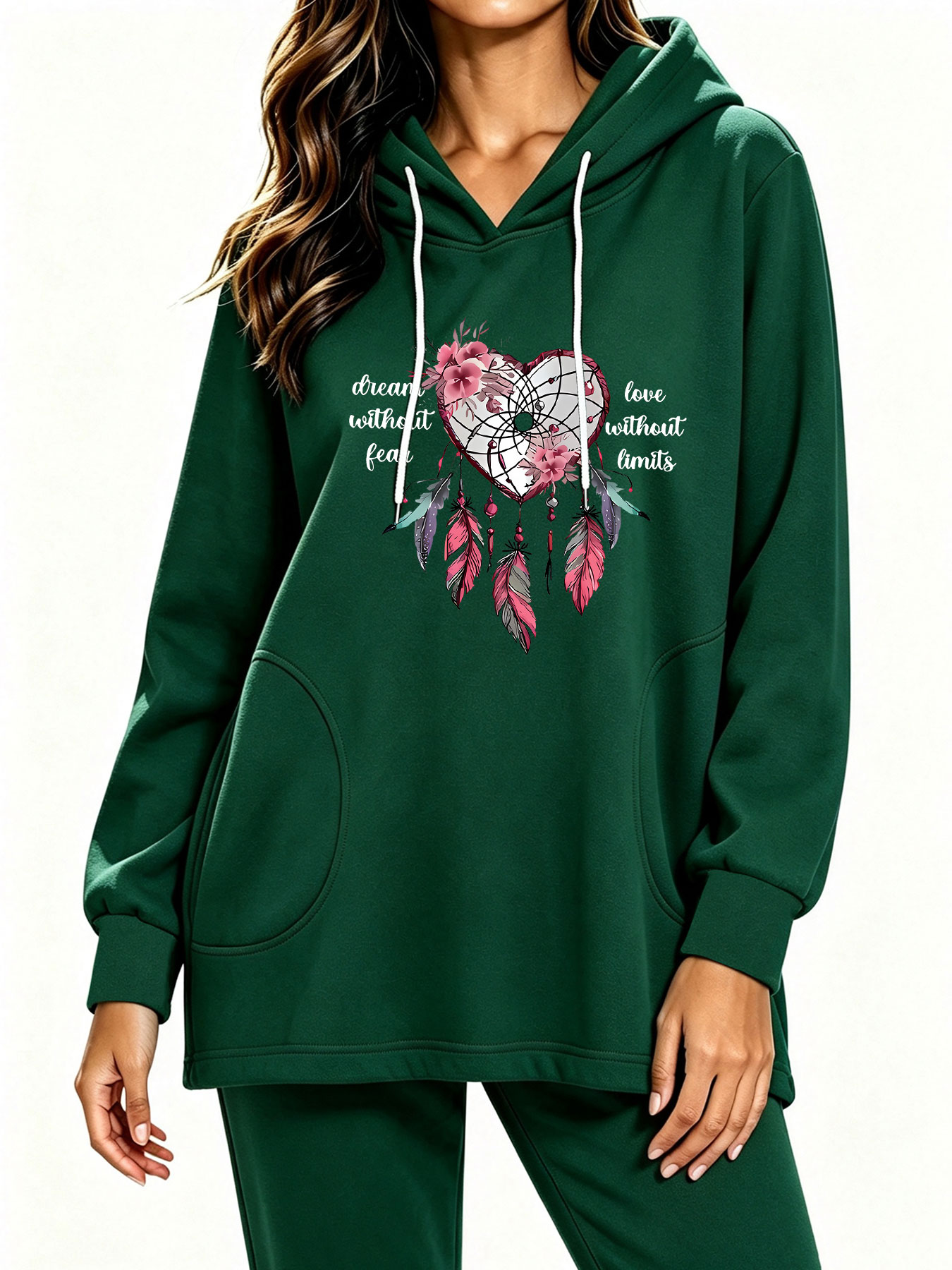 Bluza z kapturem Love Dream Ca – Winter Clothing English recenzja i cena