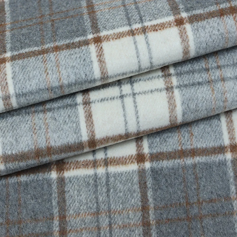 Tkanina wełniana w kratę, mięk – Winter Clothing Material recenzja i cena