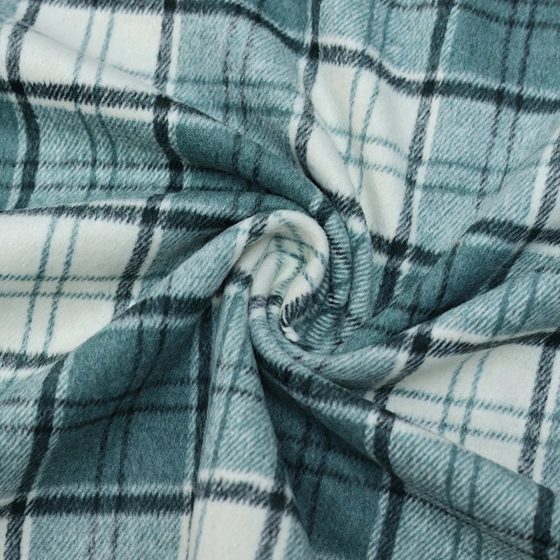 Tkanina wełniana w kratę, mięk – Winter Clothing Material recenzja i cena