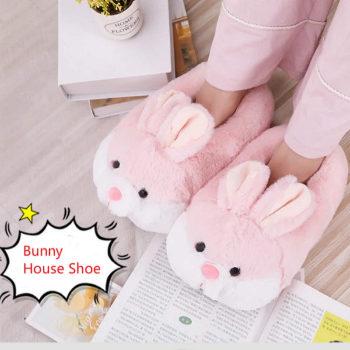 Damskie kapcie domowe z futerk – Winter Clothing Material recenzja i cena
