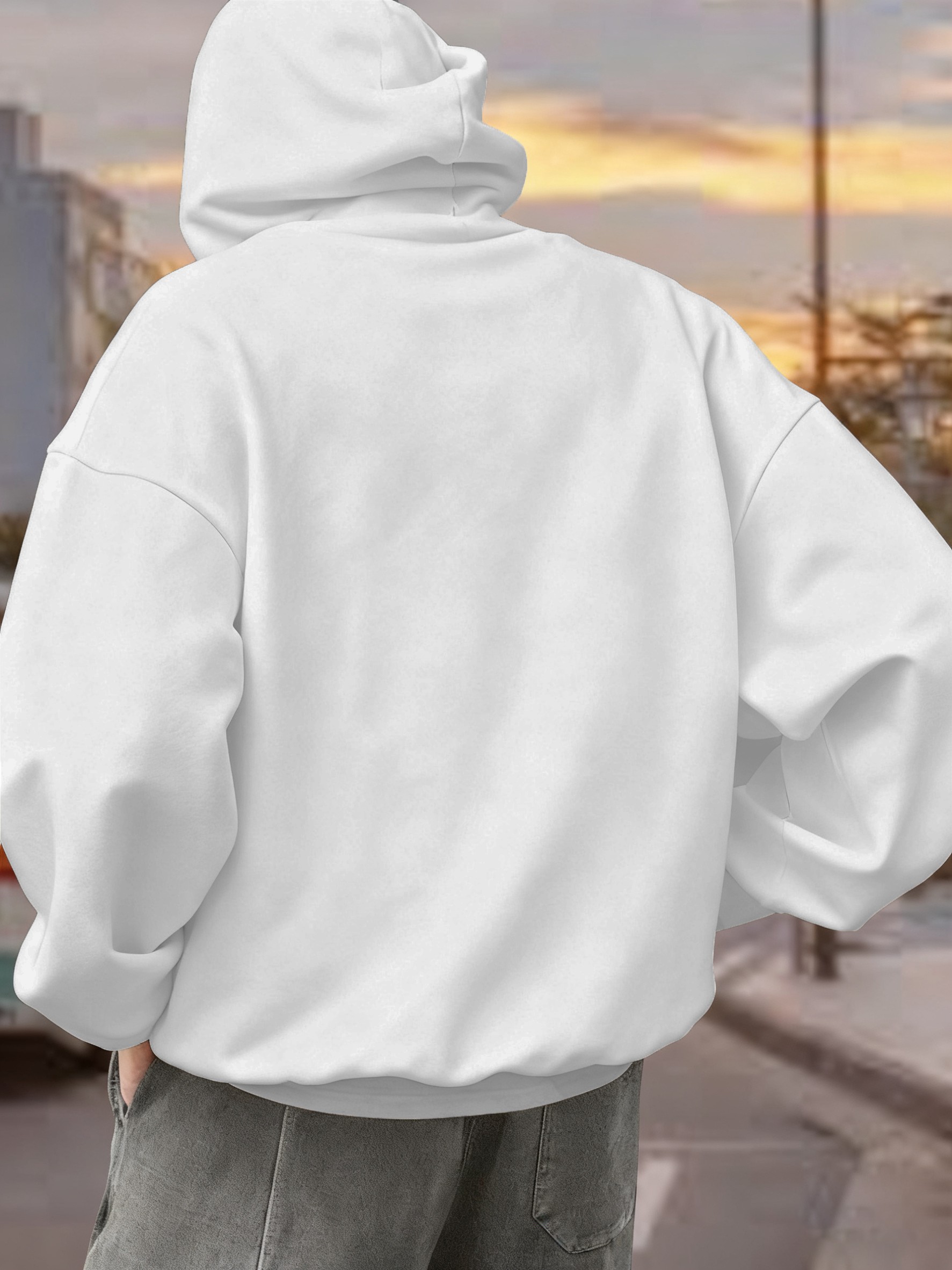 Męska bluza z kapturem Jesus Ś – Winter Clothing English recenzja i cena