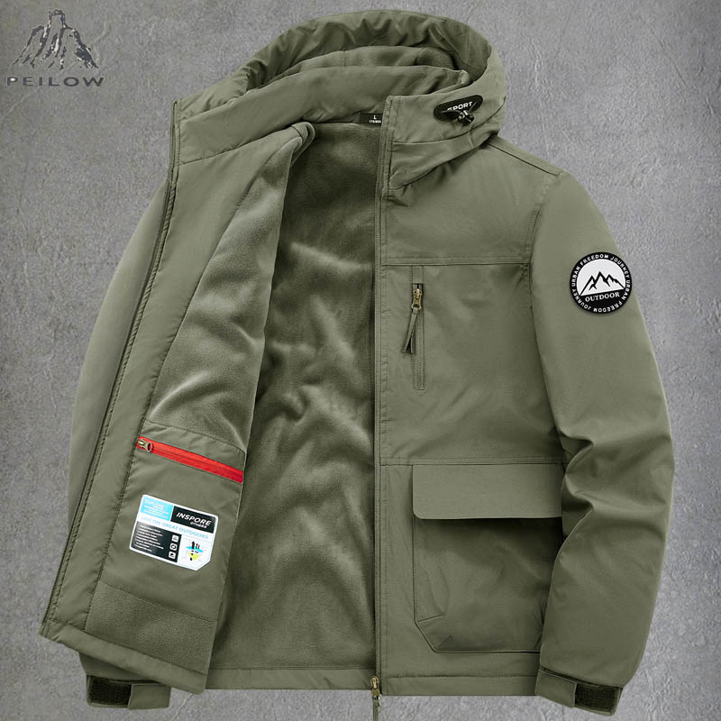 Grube, ciepłe, wielokieszeniow – Quality Winter Clothing Bomber Jacket recenzja i cena