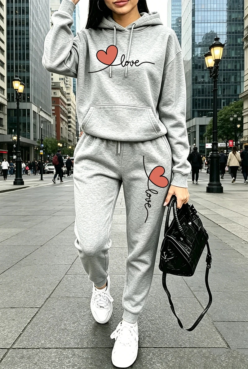 Damski dres z nadrukiem, casua – Winter Clothing Pants recenzja i cena