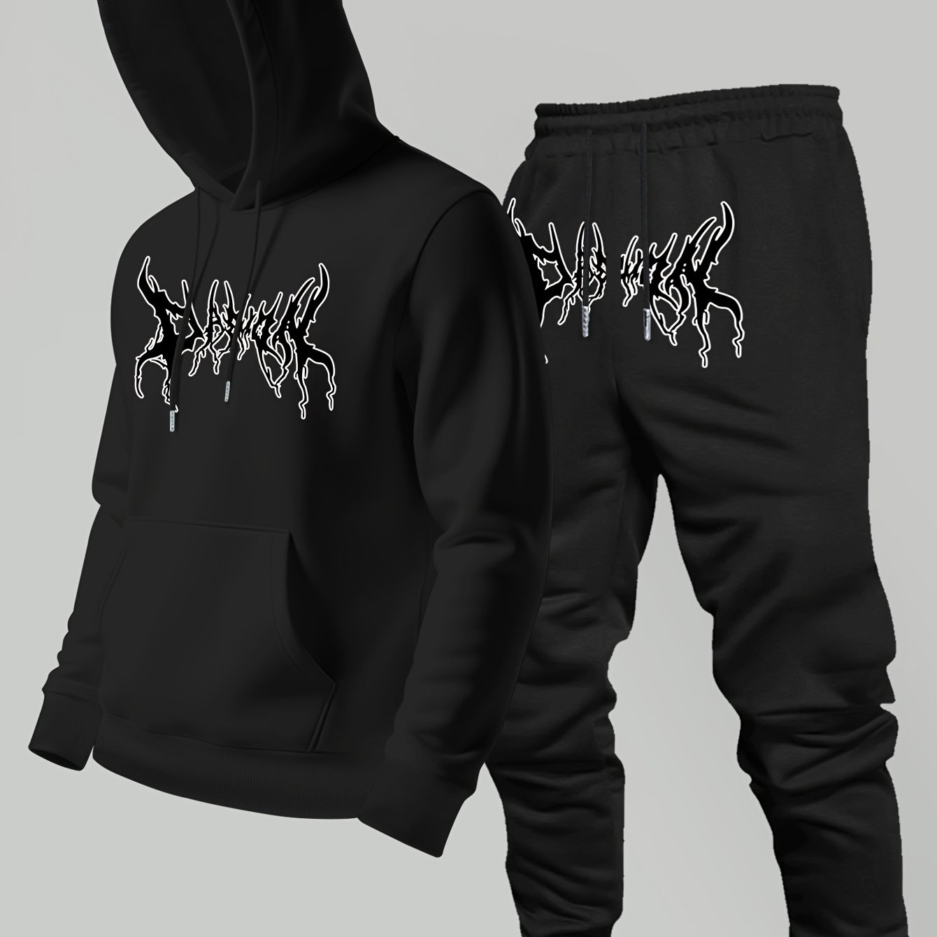 Bluza z kapturem z nadrukiem m – Winter Clothing Pants recenzja i cena